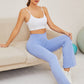 Blaire Sport Flare Crossover V Waist Yoga Leggings