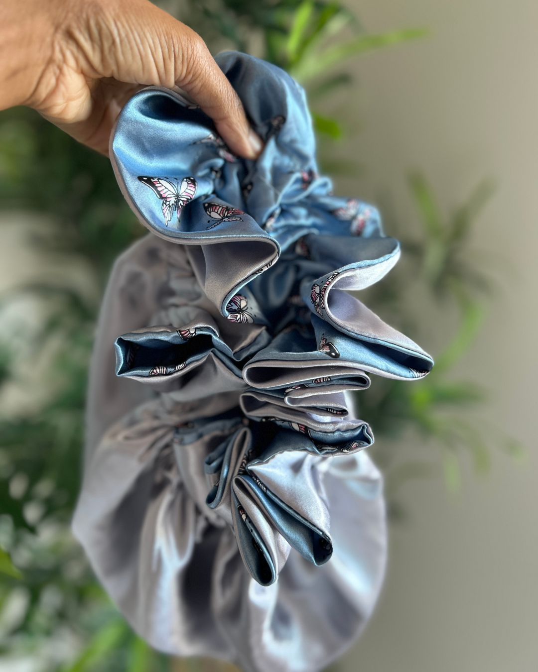 Butterfly High All Satin Bonnet