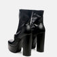 Boomer Chunky High Block Heel Boots