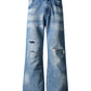 CLASSIC DISTRESSED BOOTCUT DENIM