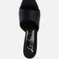 Bottoms Up Strappy Slip On Stiletto Heels