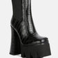 Bounty High Platform Heel Chelsea Boots