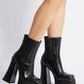 Bounty High Platform Heel Chelsea Boots