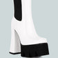 Bounty High Platform Heel Chelsea Boots