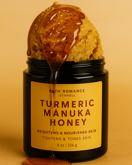 iconic sunglow (turmeric + mānuka honey body polish)