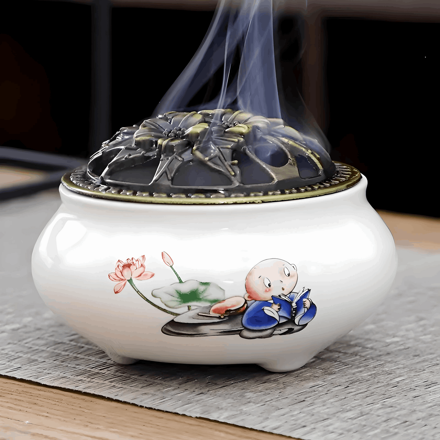 Ceramic Incense Burner – Elegance & Serenity for Your Home 🌿✨