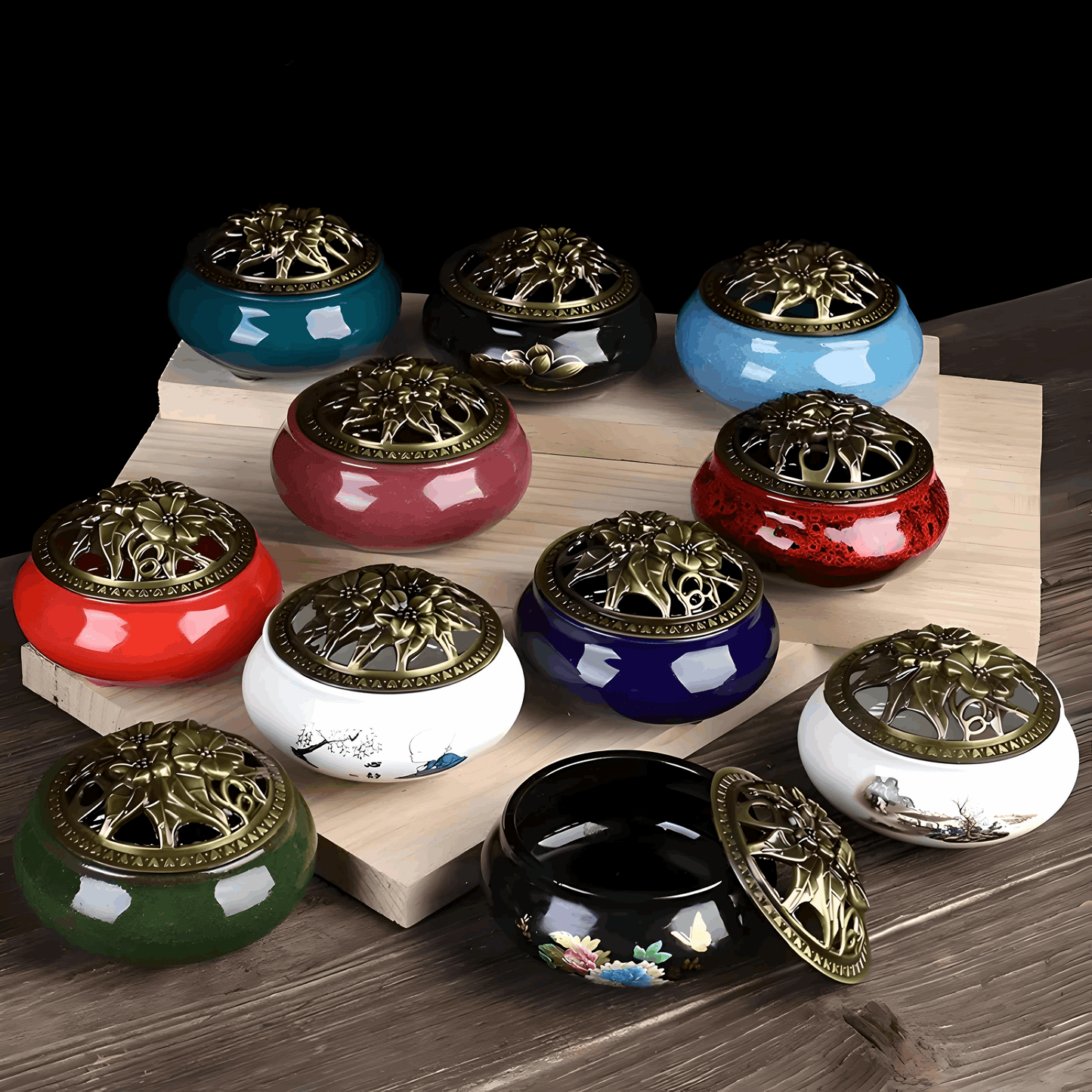 Ceramic Incense Burner – Elegance & Serenity for Your Home 🌿✨
