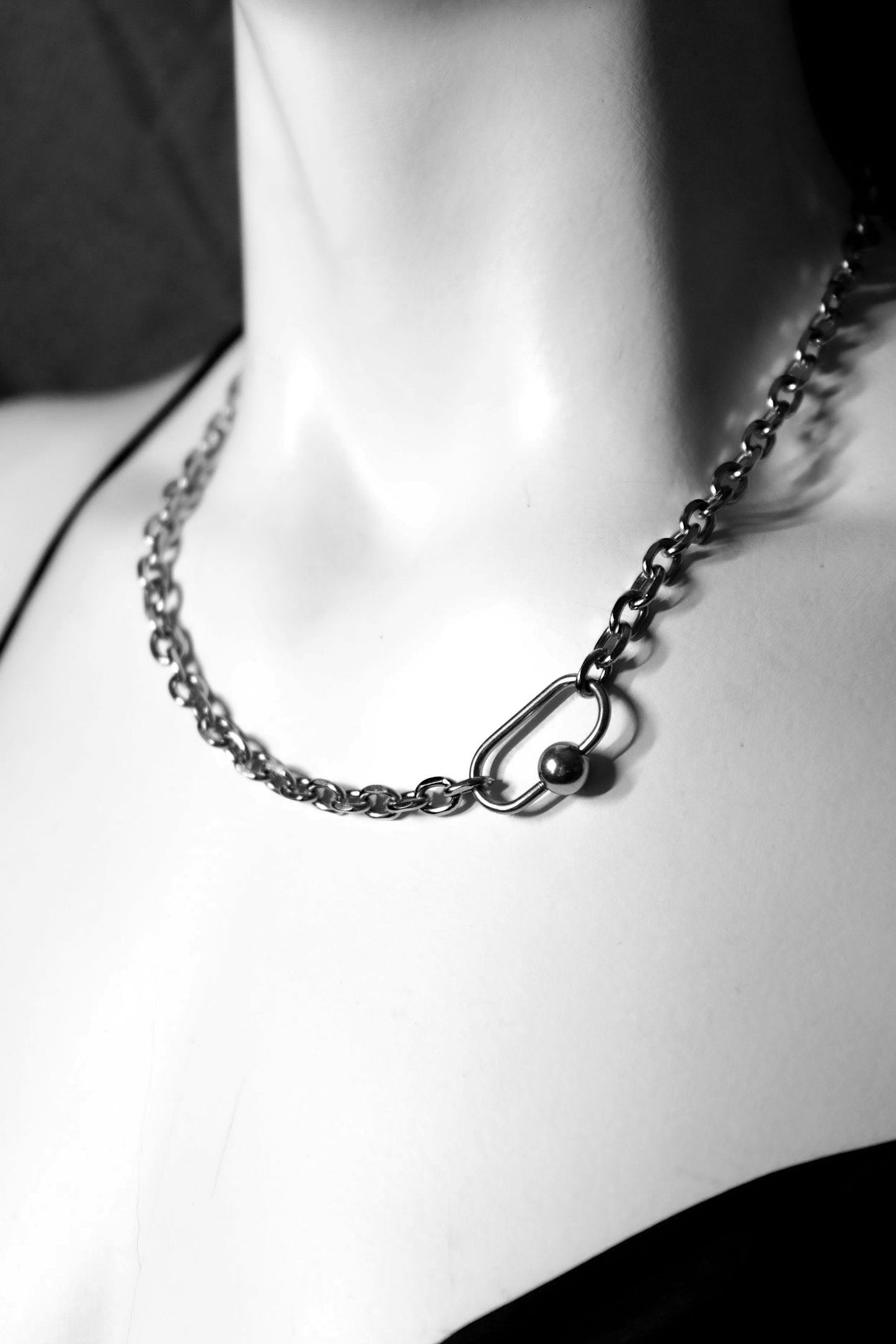 orbit carabiner necklace