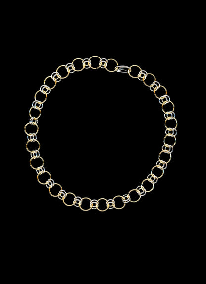 athena chainmail necklace