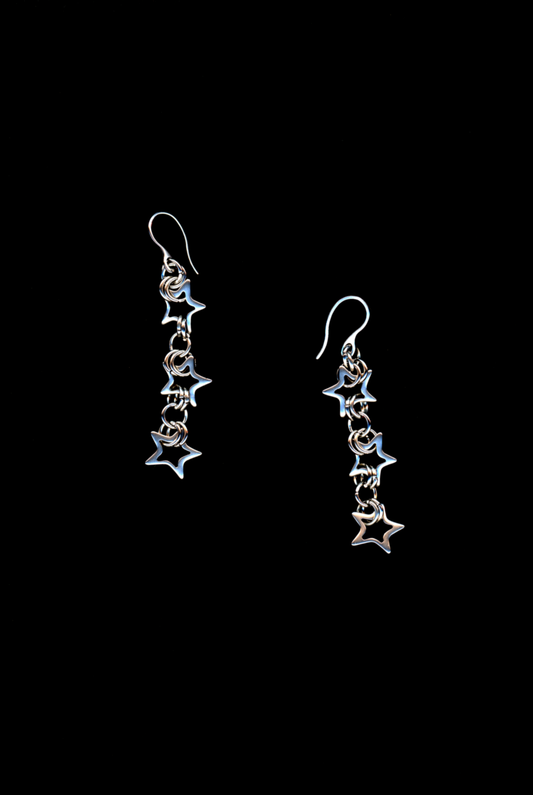 petite starlight viper earrings