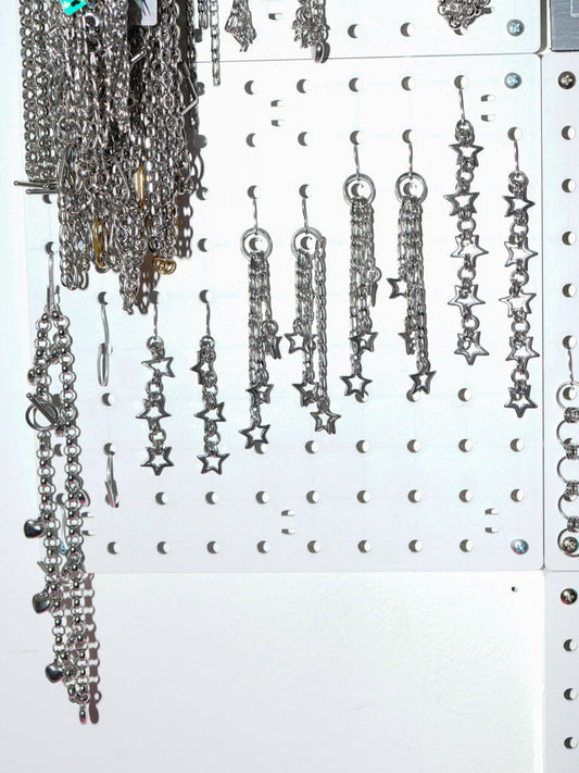 Frankie Chain-Drop Earrings