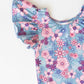 Love Blooms S/S Flutter Sleeve Leotard