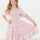 Whimsical Wildflowers Smocked Ruffle Dress
