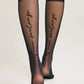 Fantasy Knee Highs Conte True Love - Elastic Band and Printed Design