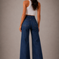 Celeste Wide Leg Jean Dark Wash