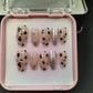 Handmade press on nails fake nails removable