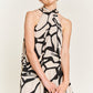 “Resort Vibes” Halter Sundress