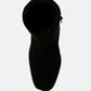 Candid High Ankle Flared Block Heel Boots
