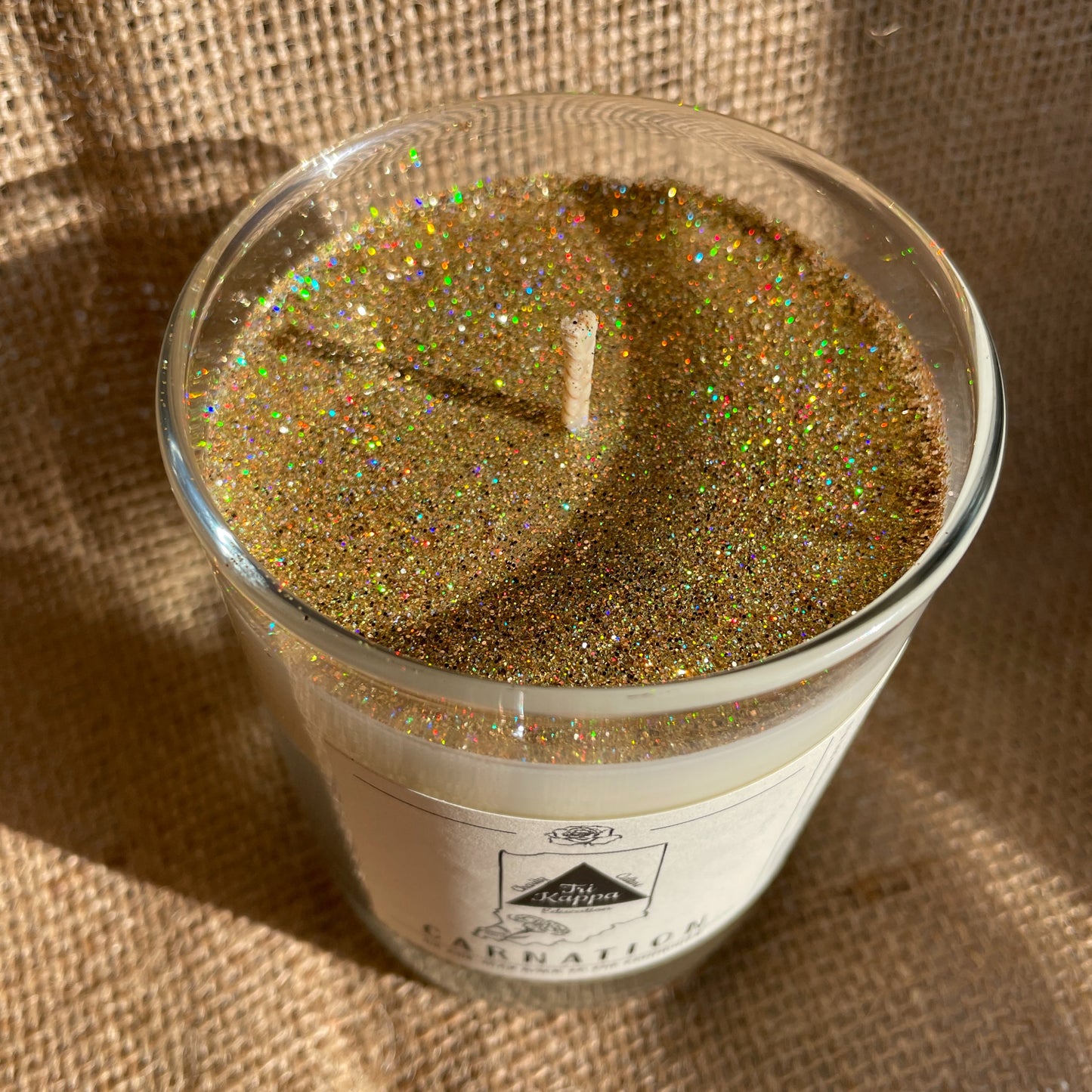 Soy Candle - Tri Kappa (Carnation)