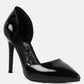Candy Cane Patent Faux Leather High Heel Pumps