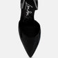 Candy Cane Patent Faux Leather High Heel Pumps