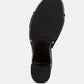 Cartera Soft Suede High Block Heel Clogs