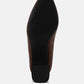 Casey Metallic Detail Block Heel Pumps