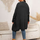 Open Front Cardigan With Pockets