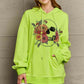 “Floral Skull” Graphic Hoodie