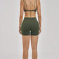 The New Seraphine Layered V Sports Bra Shorts 2-Piece Set