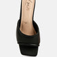 Celine Quilted Italian Block Heel Sandals