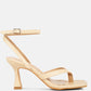 Celty Ankle Strap Spool Heel Sandals