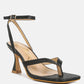 Celty Ankle Strap Spool Heel Sandals