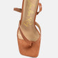 Celty Ankle Strap Spool Heel Sandals