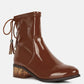 Cheer Leader Tassels Detail Ankle Boots