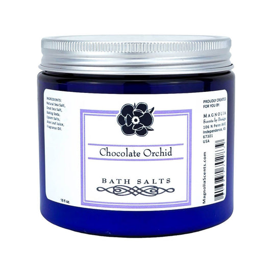 Chocolate Orchid 16oz Bath Salts