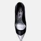 Cidra Silver Dip Stiletto Heels