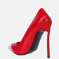 Cidra Silver Dip Stiletto Heels