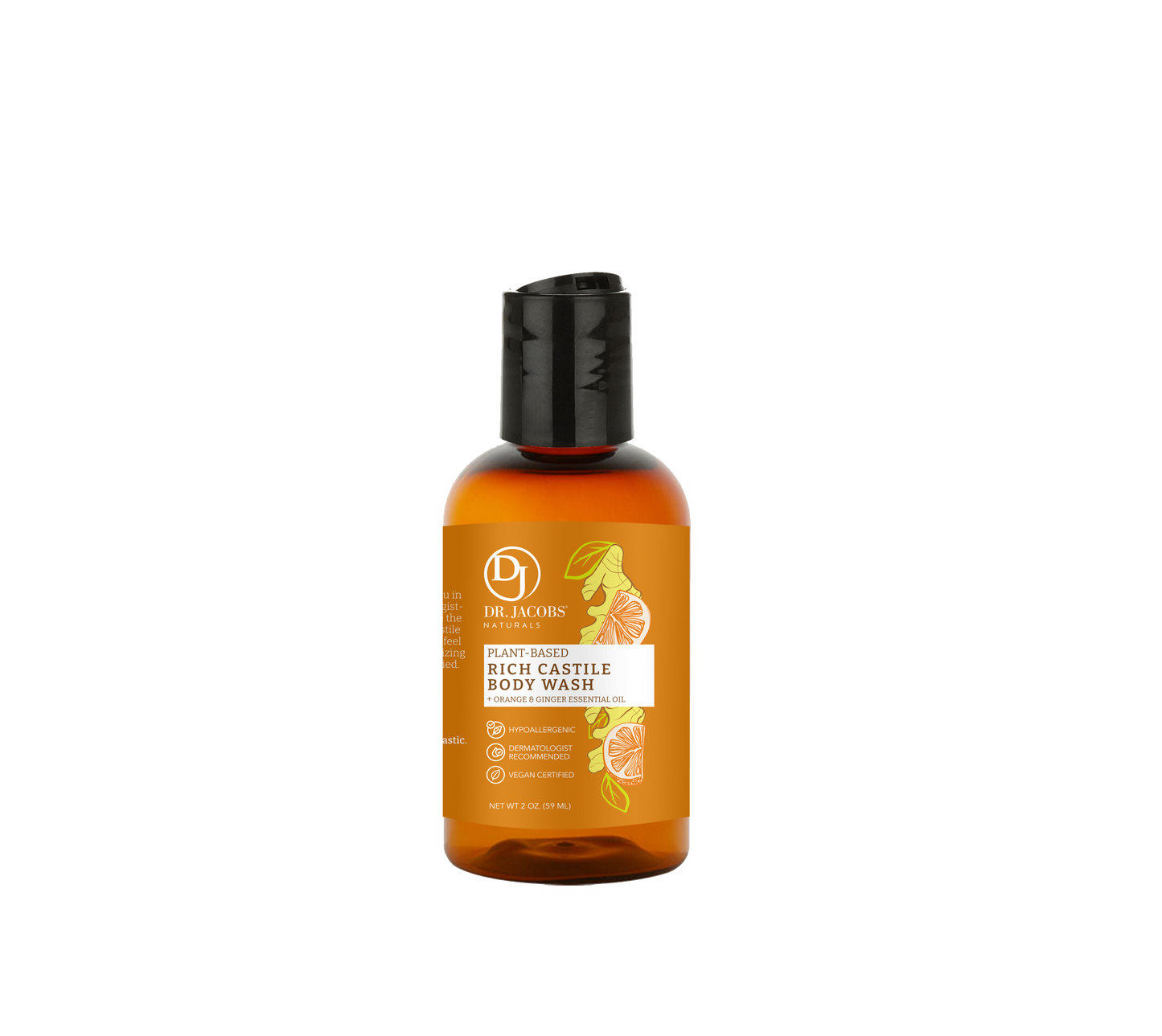 Orange & Ginger Castile Body Wash