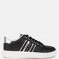 Claude Faux Leather Back Panel Detail Sneakers