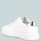 Claude Faux Leather Back Panel Detail Sneakers