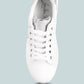 Claude Faux Leather Back Panel Detail Sneakers