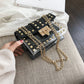 Betty Shoulder Bag -Clear/Black