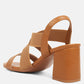 Bons Comfortable Straps Block Heel Sandals
