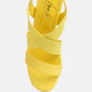Bons Comfortable Straps Block Heel Sandals