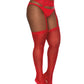 Sheer Suspender Pantyhose