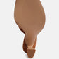 Copyme Micro Suede Slip On Spool Heel Sandals