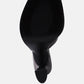 Copyme Micro Suede Slip On Spool Heel Sandals
