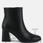 Cox Cut Out Block Heeled Chelsea Boots