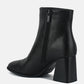Cox Cut Out Block Heeled Chelsea Boots